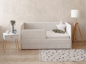 Диван-кровать Happy (айвори) в Красном Яре - krasnyj-yar.mebel-nsk.ru | фото