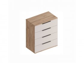 Комод с ящиками Сицилия (дуб альпийский/тефия) в Красном Яре - krasnyj-yar.mebel-nsk.ru | фото