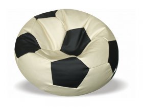Кресло-мяч Футбол, иск.кожа в Красном Яре - krasnyj-yar.mebel-nsk.ru | фото