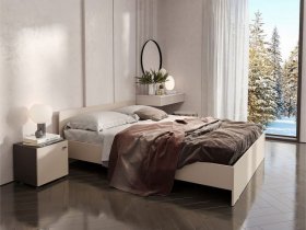 Кровать двухспальная 1,6м Гиза в Красном Яре - krasnyj-yar.mebel-nsk.ru | фото