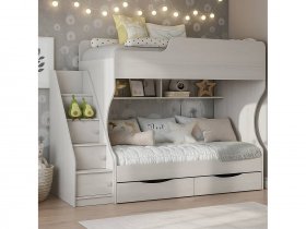 Кровать двухъярусная Каприз-22 КПР.22 в Красном Яре - krasnyj-yar.mebel-nsk.ru | фото