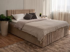 Кровать двуспальная 1,4м с подъем. мех. Леванте в Красном Яре - krasnyj-yar.mebel-nsk.ru | фото