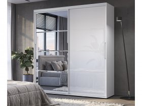 Шкаф-купе Крафт-6 2,0м (белый) в Красном Яре - krasnyj-yar.mebel-nsk.ru | фото