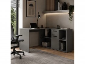 Стол письменный Лайт 03.245 (темно-серый) в Красном Яре - krasnyj-yar.mebel-nsk.ru | фото
