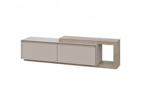 Тумба под ТВ 22 J-КШ Этна (дуб эндгрей/кашемир) в Красном Яре - krasnyj-yar.mebel-nsk.ru | фото